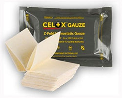 Celox Gauze, 10' Z-Fold
