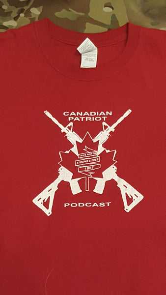 Canadian Patriot Podcast T-Shirt - Legacy