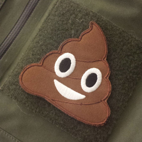Poop Emoji Morale Patch